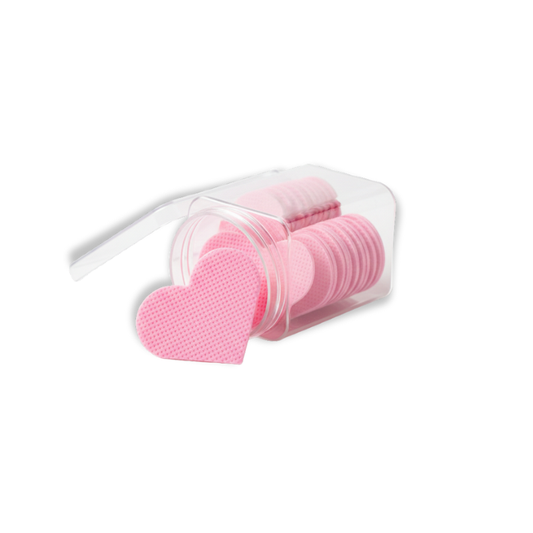 Heart-Shaped Lint-Free Wipes
